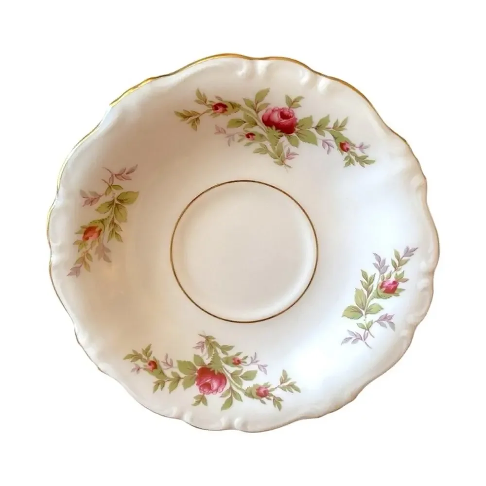 Vintage Johann Haviland Moss Rose 5 Piece Place Setting Traditions Fine China